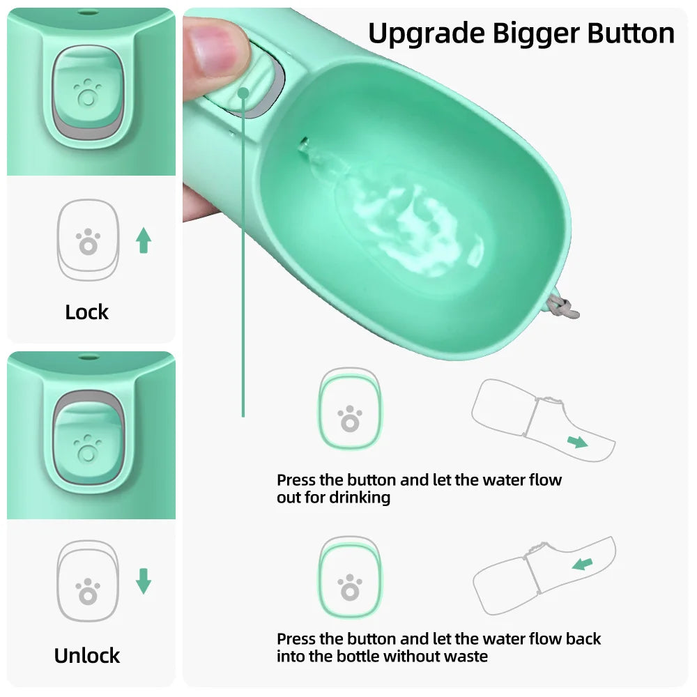 On-the-Go Pet Water Bottle