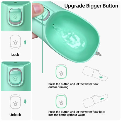 On-the-Go Pet Water Bottle